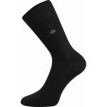 Ponožky pánské společenské Lonka Diagon - černé