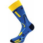 Ponožky unisex klasické Lonka Debox Náradie 3 páry (čierne, modré, šedé)
