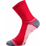 Ponožky detské športové Voxx Optifanik 03 3 páry (ružové, tmavo ružové, červené)