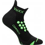 Ponožky unisex športové Voxx Sprinter - čierne-zelené