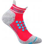 Ponožky unisex športové Voxx Sprinter - ružové-sivé