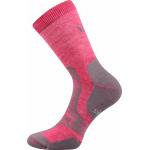 Ponožky unisex zimní Voxx Granit - růžové