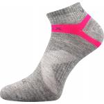 Ponožky klasické unisex Voxx Rex 14 3 páry (modré, růžové, šedé)