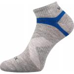 Ponožky klasické unisex Voxx Rex 14 3 páry (modré, tmavo šedé, svetlo šedé)
