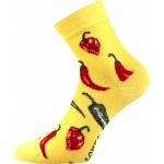 Ponožky letné unisex Lonka Dedot Mix 3 páry (žlté, šedé, čierne)