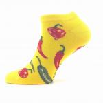 Ponožky letné unisex Lonka Dedon Mix 3 páry (žlté, šedé, čierne)