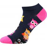 Ponožky letní unisex Lonka Dedon Mix 3 páry (navy, šedé, černé)