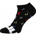 Ponožky letné unisex Lonka Dedon Mix 3 páry (navy, šedé, čierne)