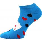 Ponožky letní unisex Lonka Dedon Mix 3 páry (šedé, modré, černé)