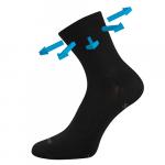 Ponožky sportovní unisex Voxx Baeron - černé