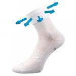 Ponožky sportovní unisex Voxx Baeron - bílé