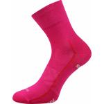 Ponožky športové unisex Voxx Baeron - tmavo ružové