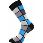Ponožky klasické pánské Lonka Wearel 024 3 páry (červené, modré, zelené)