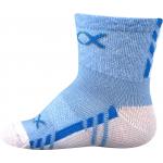 Ponožky dojčenské Voxx Piusing 3 páry (modré, svetlo modré, tmavo modré)