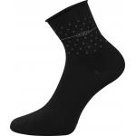 Ponožky letné dámske Lonka Flowi 3 páry - čierne