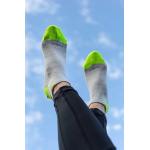 Ponožky športové unisex Voxx Bojar - svetlo sivé-žlté