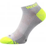 Ponožky športové unisex Voxx Bojar - svetlo sivé-žlté
