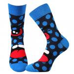 Ponožky dětské Boma Ksichtík 2 páry (modré, zelené)
