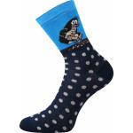 Ponožky dětské Boma Krtek 3 páry - modré