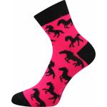 Ponožky letní dámské Boma Xantipa 64 Koník 3 páry (černé, béžové, růžové)