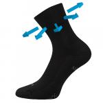Ponožky športové unisex Voxx Esencis - čierne