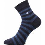 Ponožky letné unisex Lonka Dedot Mix 3 páry (navy-modré, 2x navy-biele)