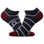 Ponožky letné unisex Lonka Dedon Mix 3 páry (navy-modré, 2x navy-biele)