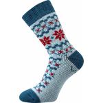 Ponožky unisex zimné Voxx Trondelag - svetlo modré