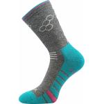 Ponožky športové unisex Voxx Virgo - sivé-modré