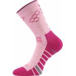 Ponožky športové unisex Voxx Virgo - svetlo ružové