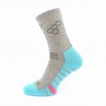Ponožky športové unisex Voxx Virgo - svetlo sivé-modré