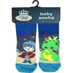 Ponožky dojčenskej Boma Dora ABS Rytieri a draci - modré