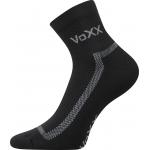Ponožky športové unisex Voxx Caddy B 3 páry - čierne