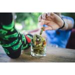 Ponožky společenské unisex Lonka Twidor Okurky - černé-zelené