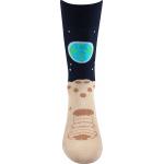 Ponožky spoločenské unisex Lonka Twidor Vesmír - navy-béžové