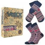 Ponožky unisex zimní Voxx Trondelag set - světle růžové