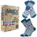 Ponožky unisex zimní Voxx Trondelag set - světle modré