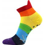 Ponožky športové unisex Voxx Joga Pruhy - farebné