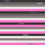 Návlek multifunkčný Voxx Pruhy - ružový-sivý