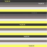 Návlek multifunkční Voxx Pruhy - žlutý-šedý