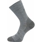 Ponožky športové vlnené unisex Voxx Optimus - svetlo sivé