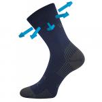 Ponožky športové vlnené unisex Voxx Optimus - tmavo modré