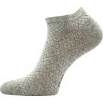 Ponožky dámske letné Lonka Jorika 3 páry (čierne, biele, šedé)