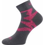 Ponožky sportovní unisex Voxx Franz 05 - šedé-růžové
