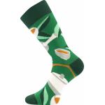 Ponožky klasické unisex Lonka Tea socks - zelené