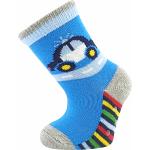 Ponožky kojenecké Boma Filípek 02 ABS 3 páry (modré, navy, bílé)