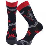 Ponožky slabé dětské Lonka Bertík Mikulášské 3 páry - barevné