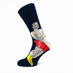 Ponožky unisex trendy Lonka Woodoo Pivo - tmavě modré