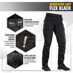 Kalhoty dámské M-Tac Aggressor Lady Flex - černé