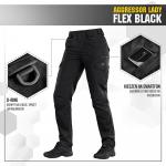 Nohavice dámske M-Tac Aggressor Lady Flex - čierne